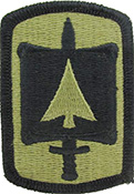 364th Civil Affairs Brigade OCP Scorpion Shoulder Patch With Velcro